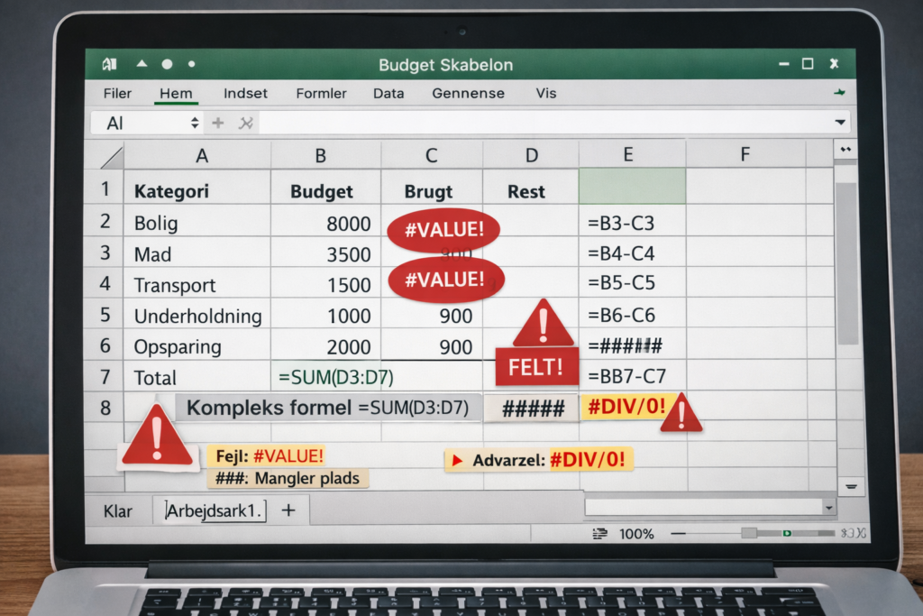 Budgify Excel Spreadsheet